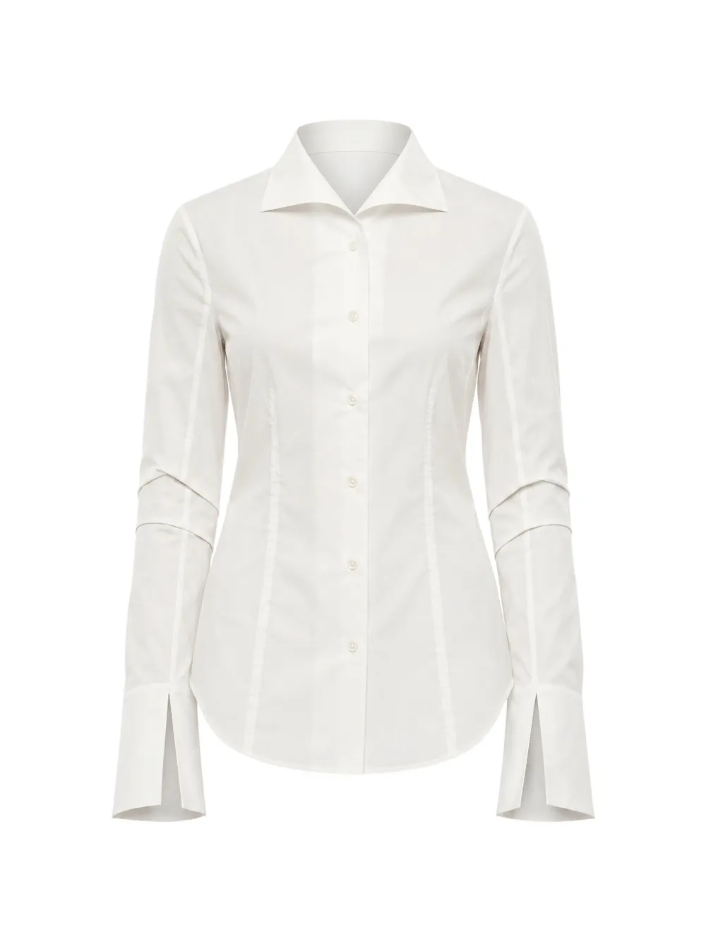 1989 STUDIO slim-fit cotton shirt - Weiß