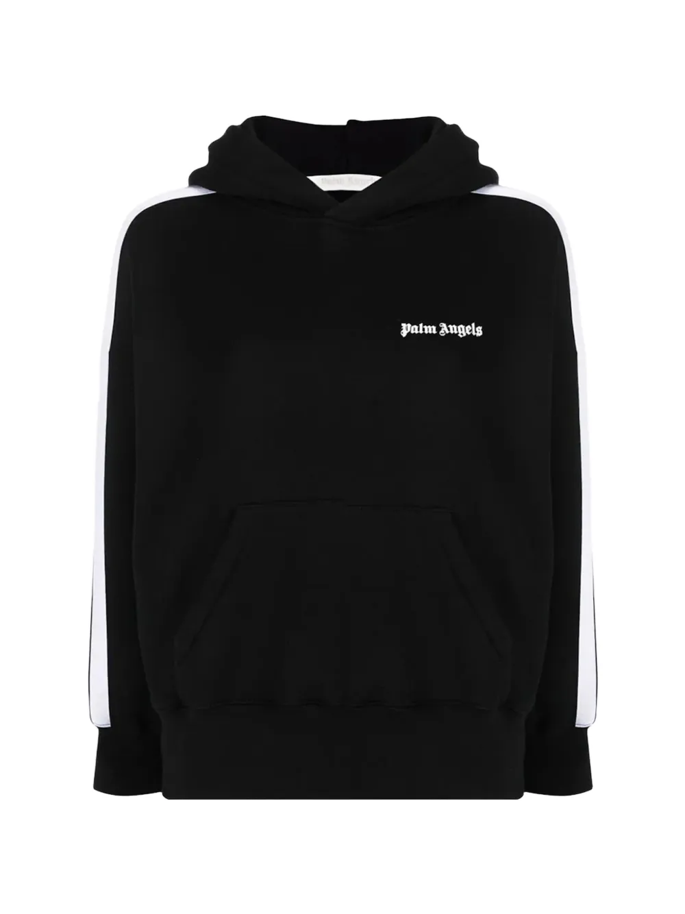 Palm Angels side-stripe hoodie - Schwarz