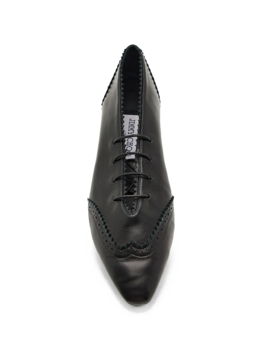 Jimmy Choo Margot lace-up ballet flats Zwart