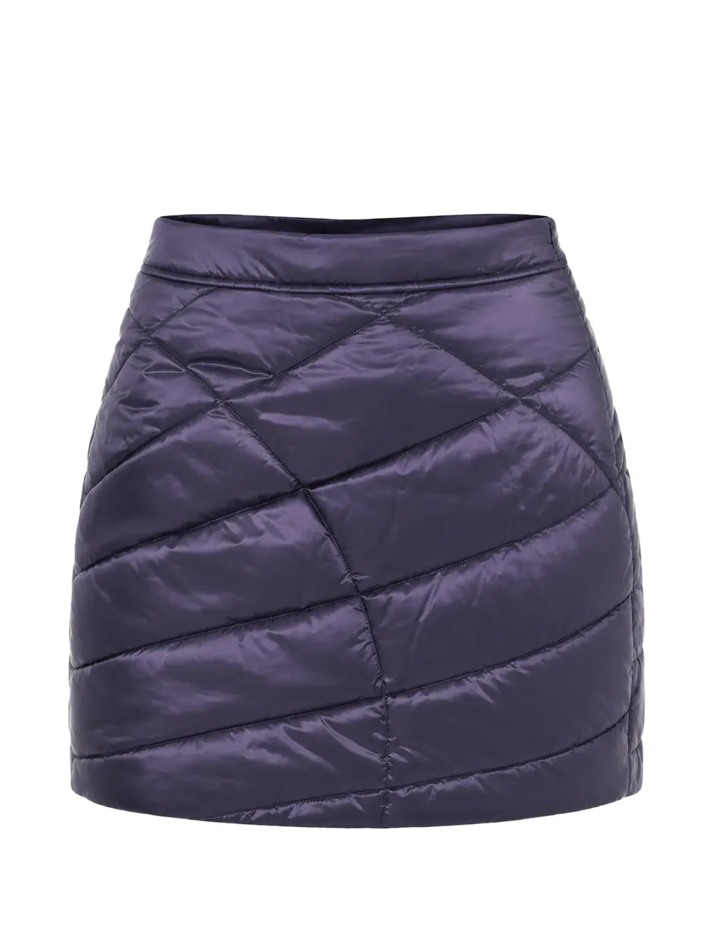 Woolrich quilted padded mini skirt - Violett