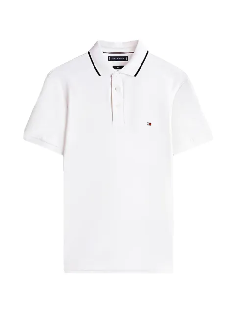 Tommy Hilfiger tipped slim-fit polo shirt