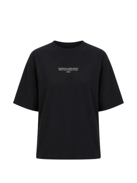 Off-White logo-print boxy T-shirt