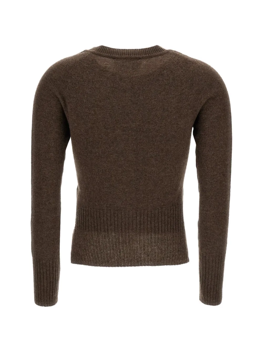 Simone Rocha Crystal-embellished Cashmere Cardigan in Brown, view 2