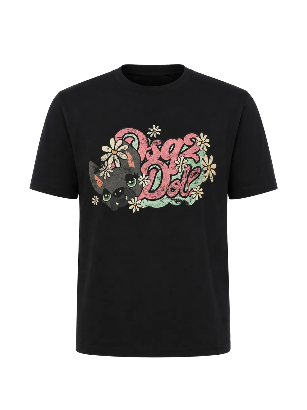 DSQUARED2 graphic-print T-shirt - Schwarz