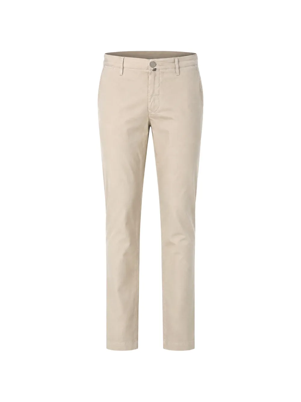 Jacob Cohën logo-patch straight-leg trousers - Nude