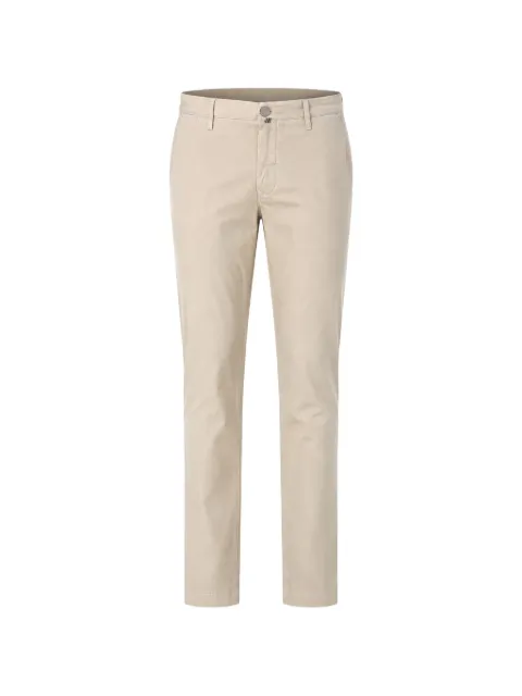 Jacob Cohën logo-patch straight-leg trousers