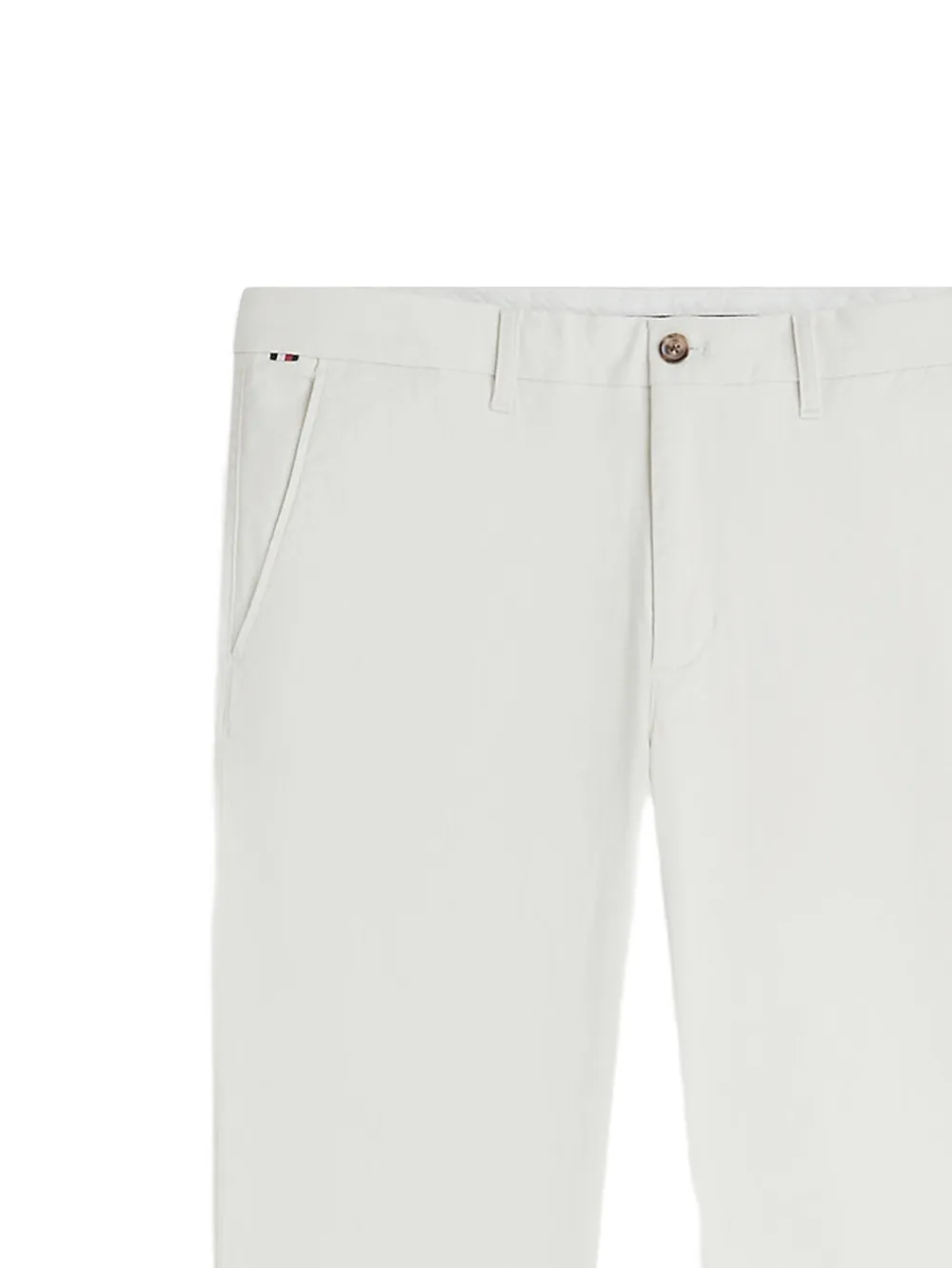 Tommy Hilfiger Denton broek met print Wit