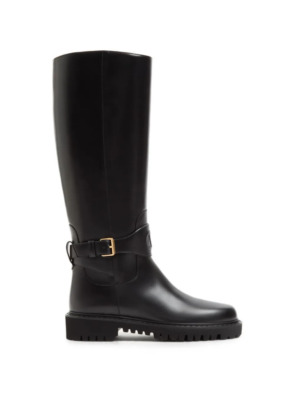 Valentino Garavani VLogo Signature buckle-detail boots - Nero