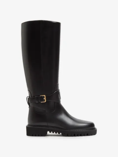 Valentino Garavani VLogo Signature Stiefel mit Schnalle