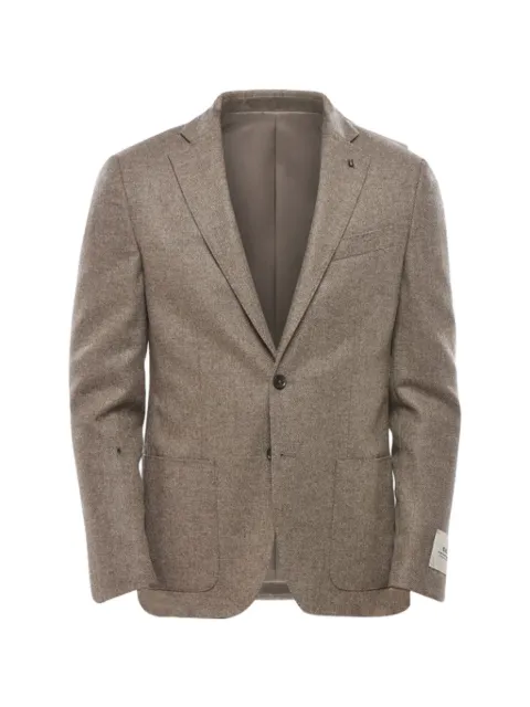 Corneliani single-breasted notch-lapel blazer
