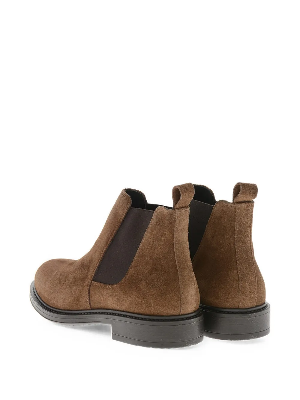 Amedeo Testoni suede Chelsea boots Bruin