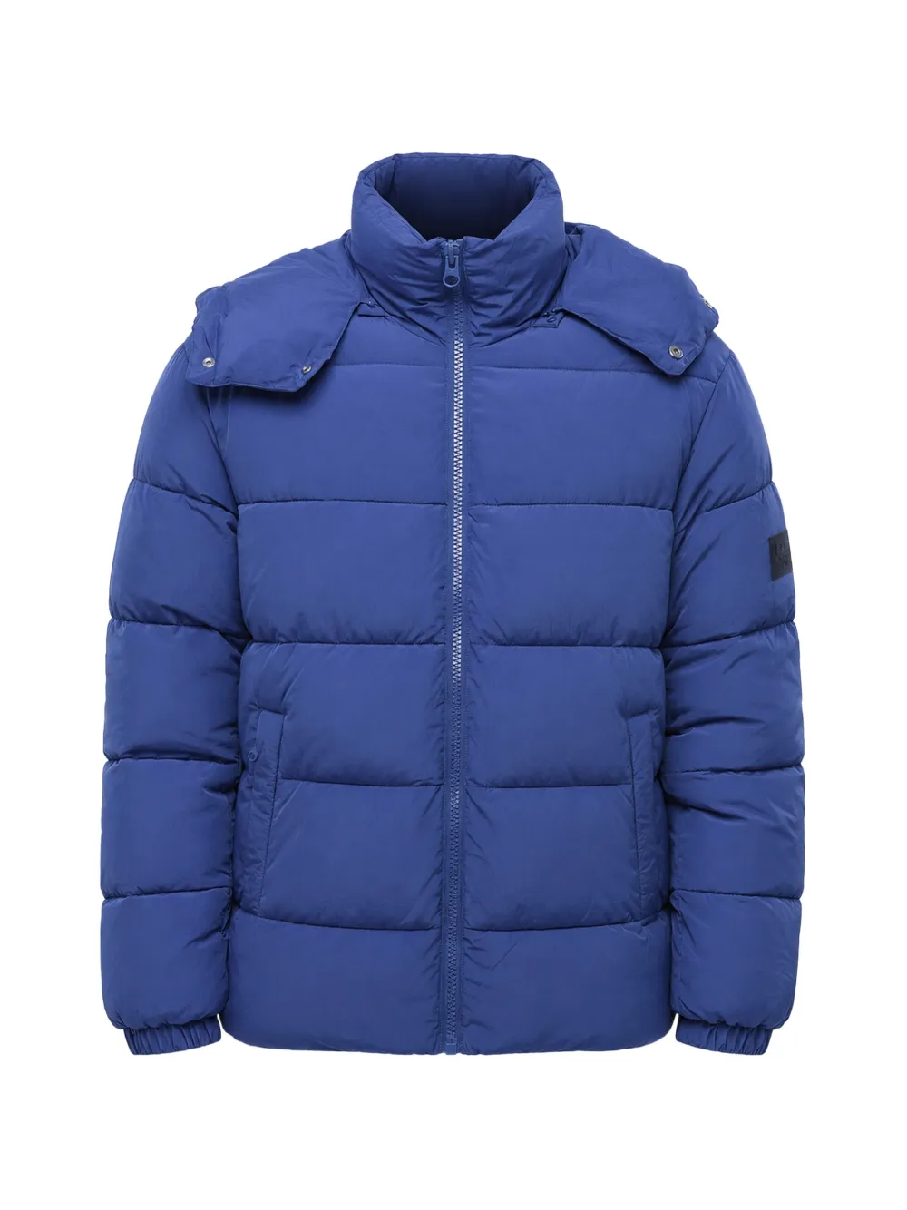 Diesel Step-Out hooded padded jacket - Blau