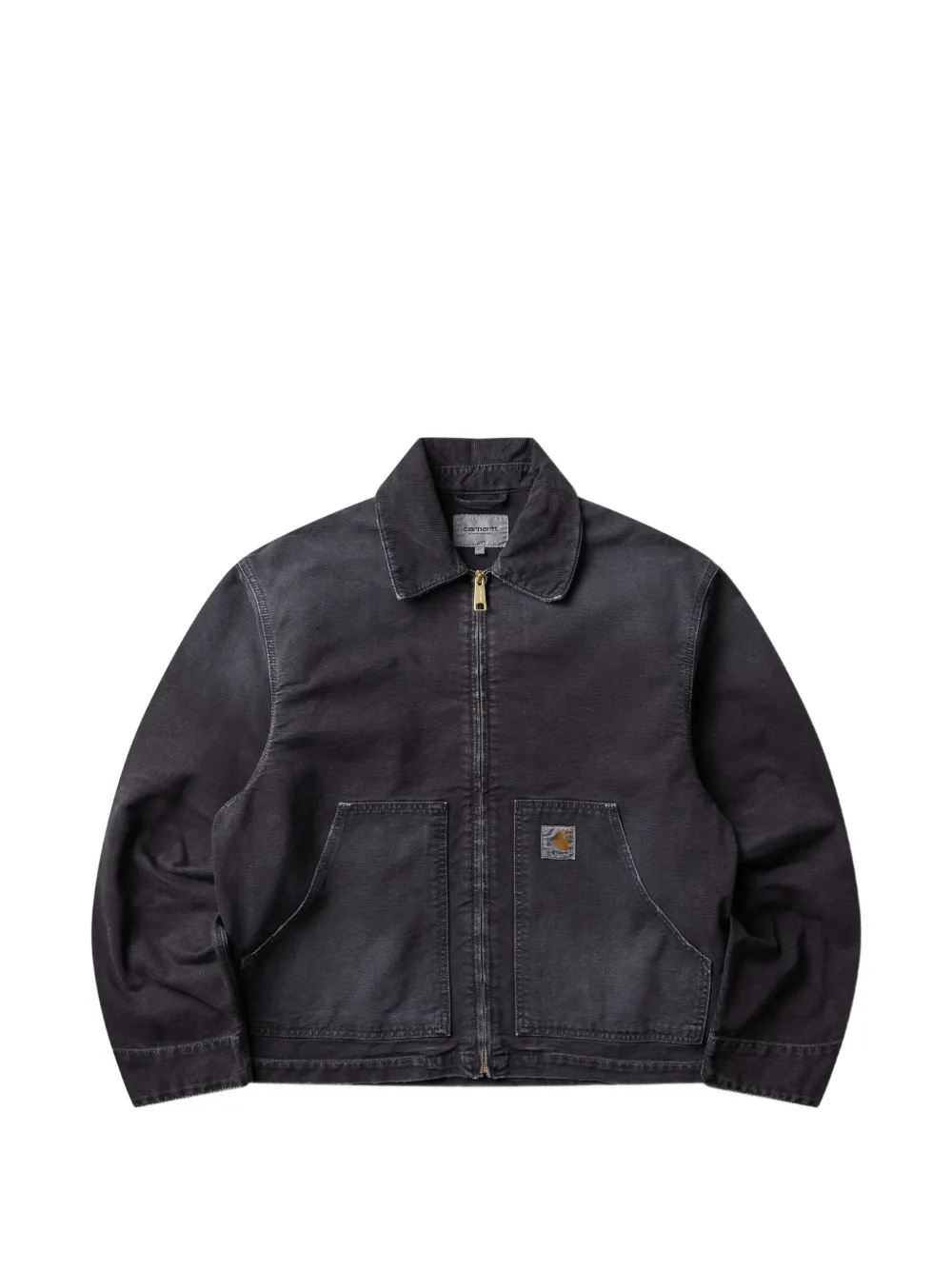 Carhartt WIP logo-patch jacket - Grau