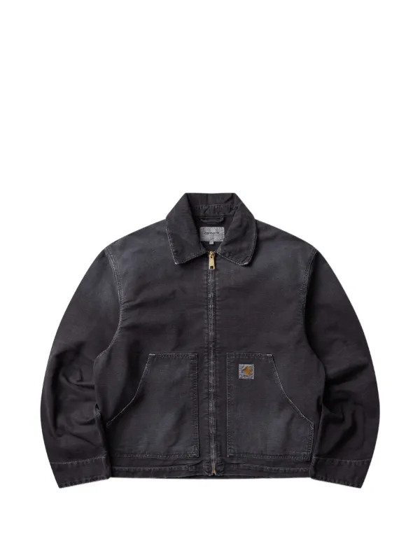 Carhartt WIP ロゴパッチ ジャケット | グレー | FARFETCH JP