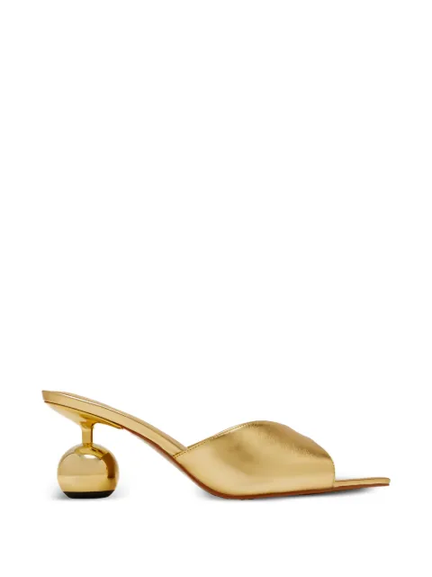 JW Pei Ellie spherical-heel pointed-toe mules