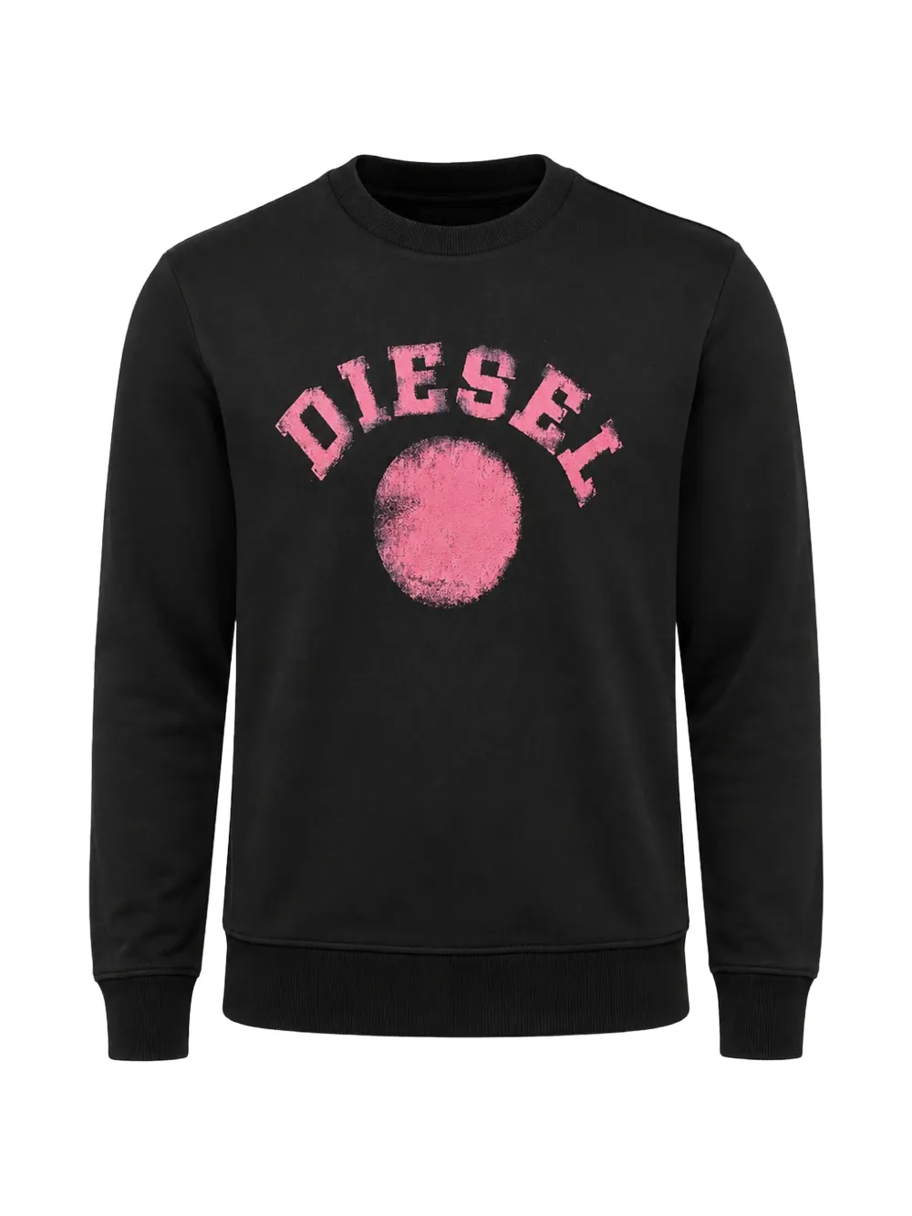 Diesel logo-print sweatshirt - Schwarz