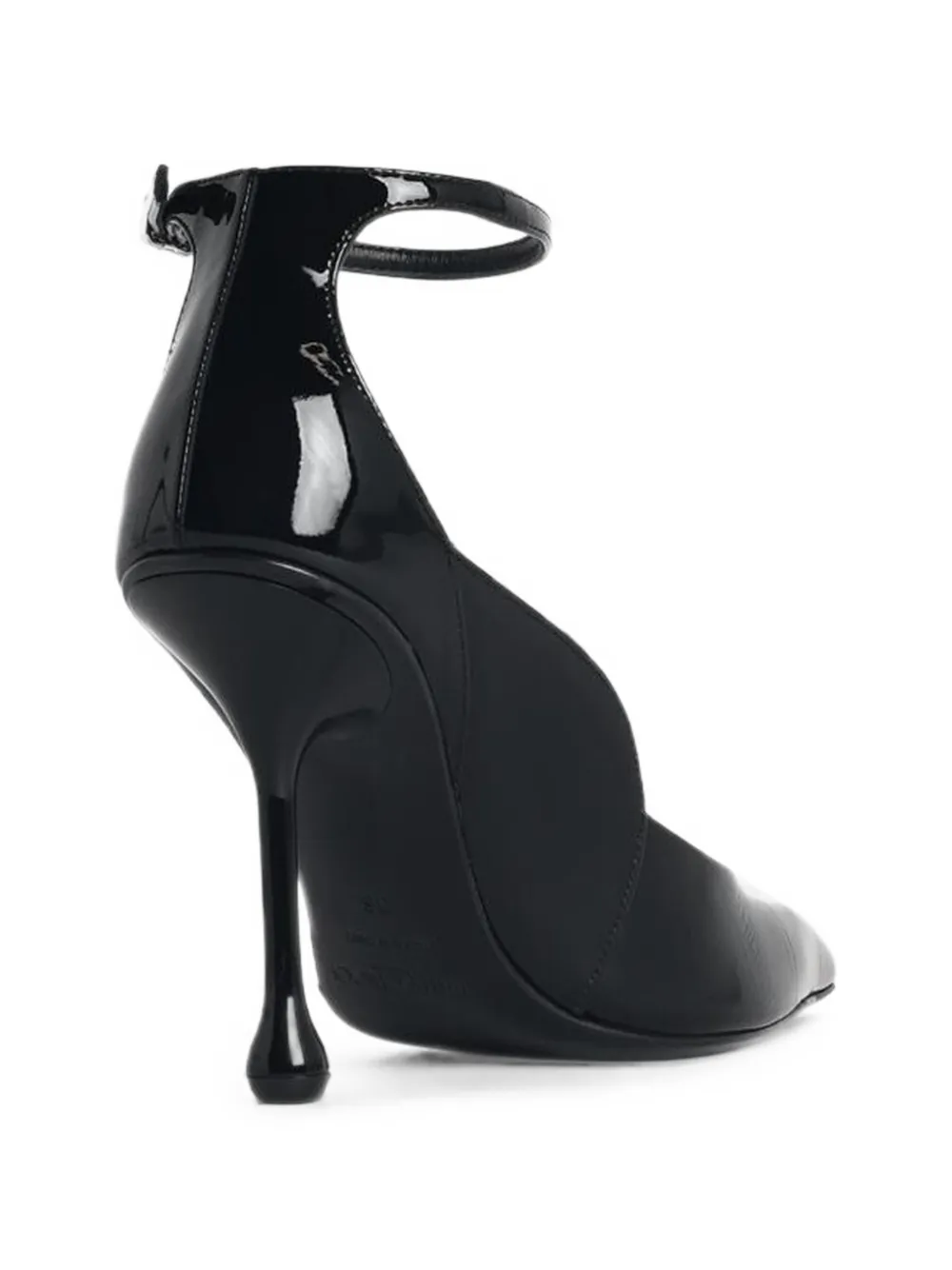 Jimmy Choo Quinci patent-finish pumps Zwart