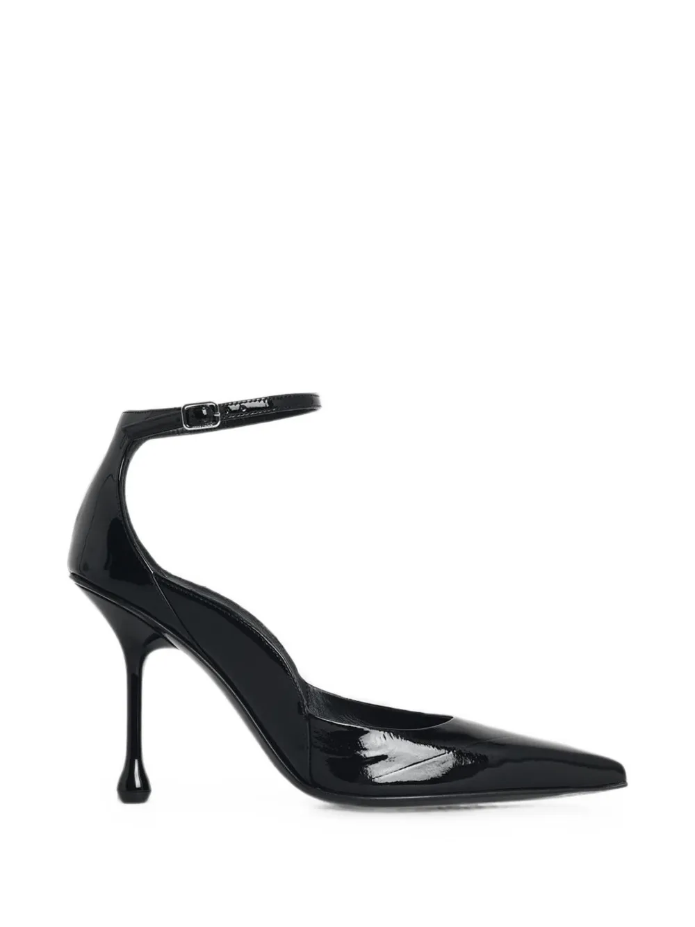 Jimmy Choo Quinci patent-finish pumps Zwart