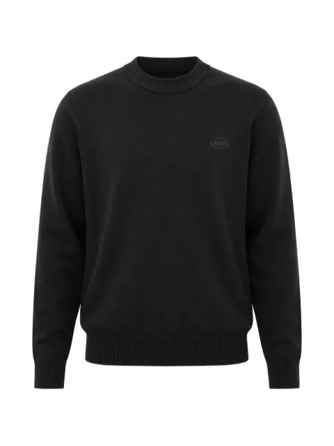 Diesel logo-patch crew-neck sweatshirt