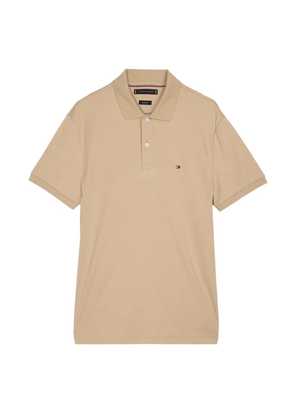 Tommy Hilfiger Poloshirt mit Logo-Stickerei - Nude