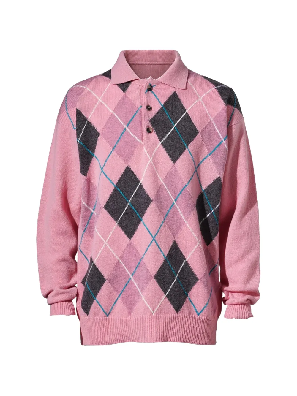 JW Anderson x Pringle of Scotland polo shirt - Rosa