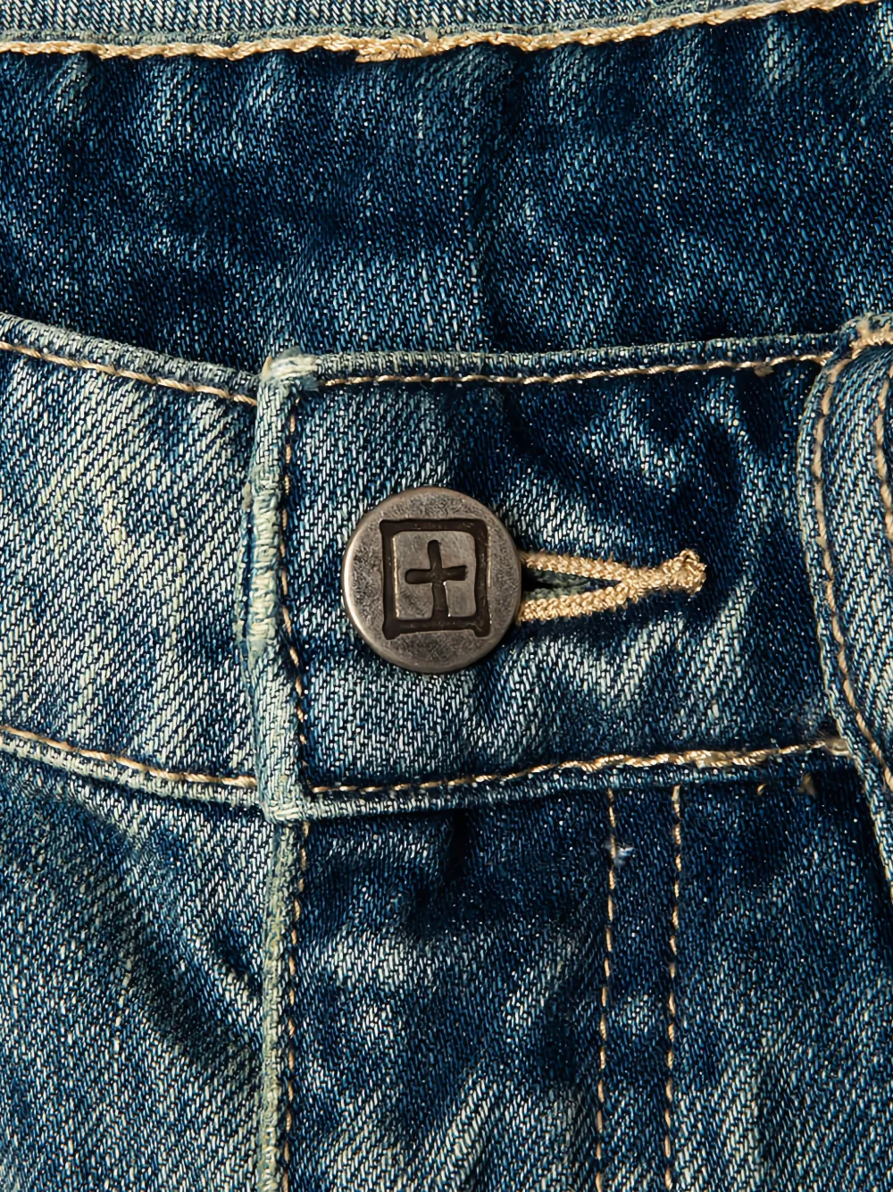 Ksubi Vortels Astral Sott denim jeans Blauw
