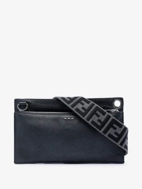 Fendi Pre-Owned 2018-2026 Flat Pouch FF 1974 Umhängetasche