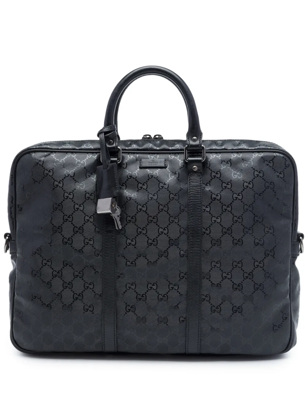 Gucci Pre-Owned Borsa GG Imprime 2016-2026 - Nero