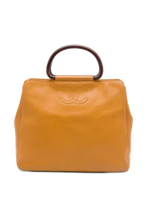 CHANEL Pre-Owned 1998 ケリー ハンドバッグ | オレンジ | FARFETCH JP