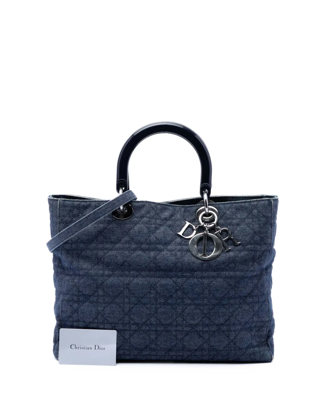 Christian Dior Pre-Owned 1999 ラージ デニム カナージュ レディ