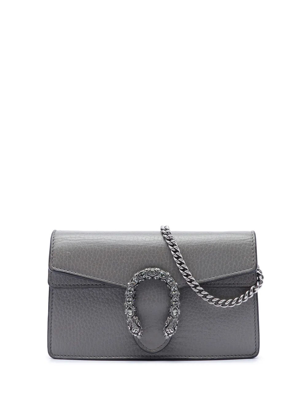 Gucci Pre-Owned 2016-2026 Mini Calfskin Dionysus crossbody bag - Grigio