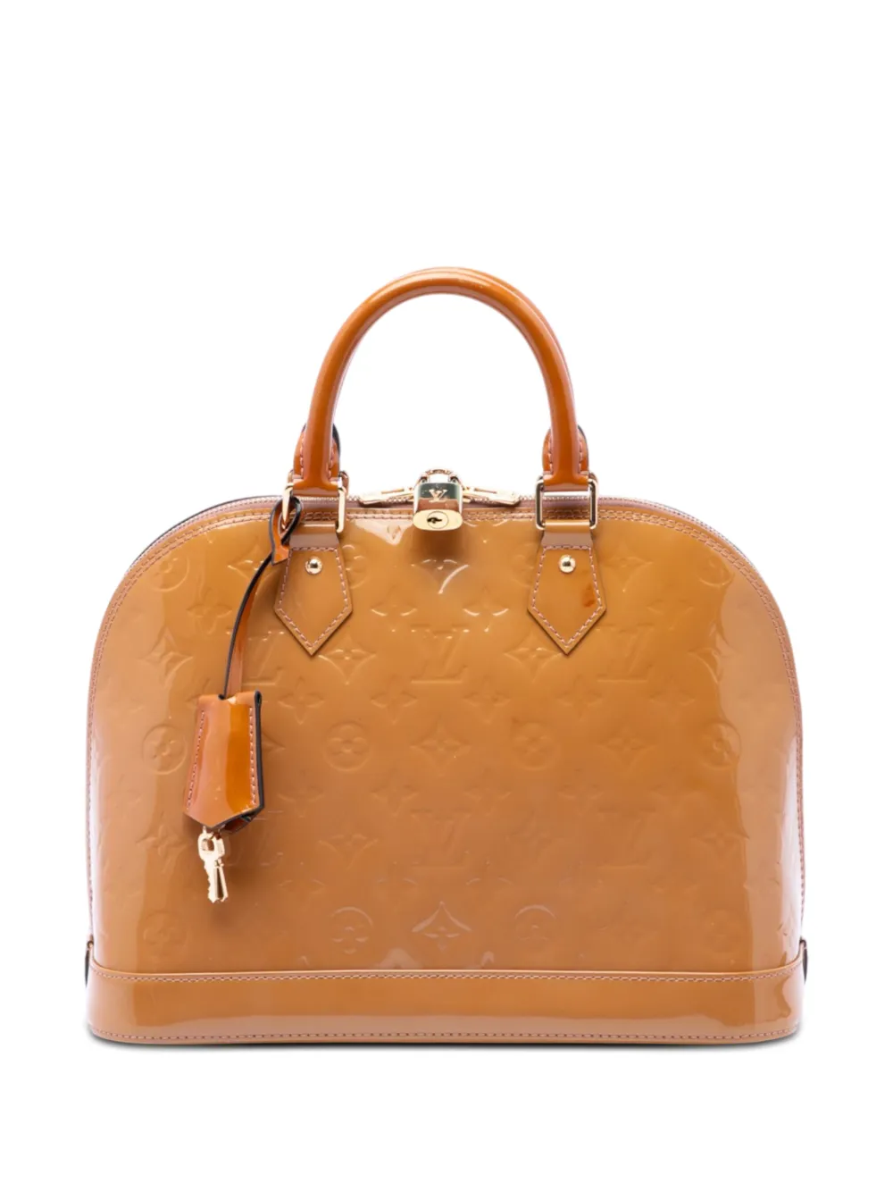Louis Vuitton Pre-Owned 2012 Monogram Vernis Alma PM handbag - Marrone