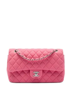 CHANEL Pre-Owned 2019 Mini Rectangular Classic Lambskin Single