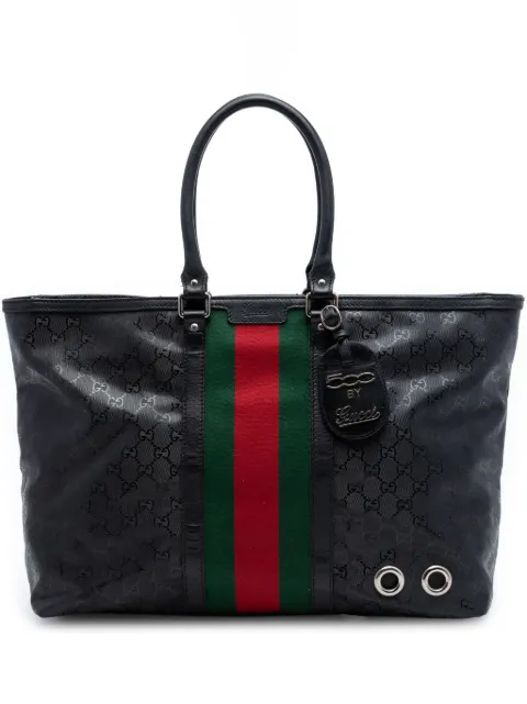 Gucci Pre-Owned bolso shopper Fiat 500 GG Imprime grande de tribanda Web 2016-2026