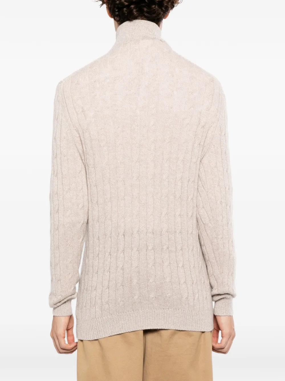 N.Peal Albemarle sweater Beige