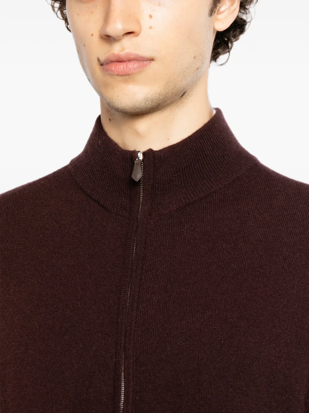 N.Peal Knightsbridge vest Paars