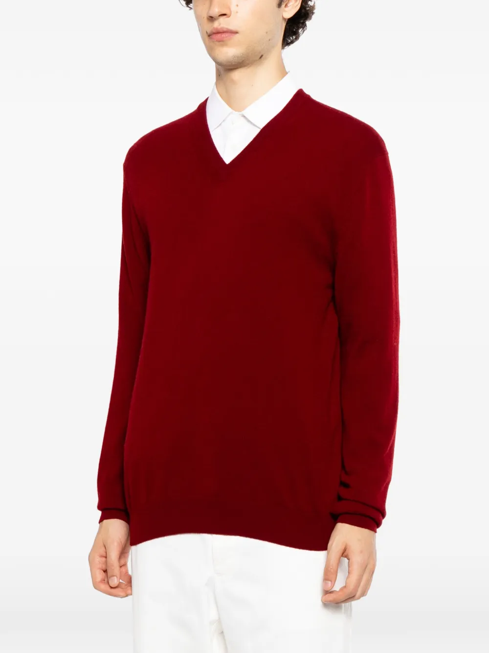 N.Peal Burlington trui Rood