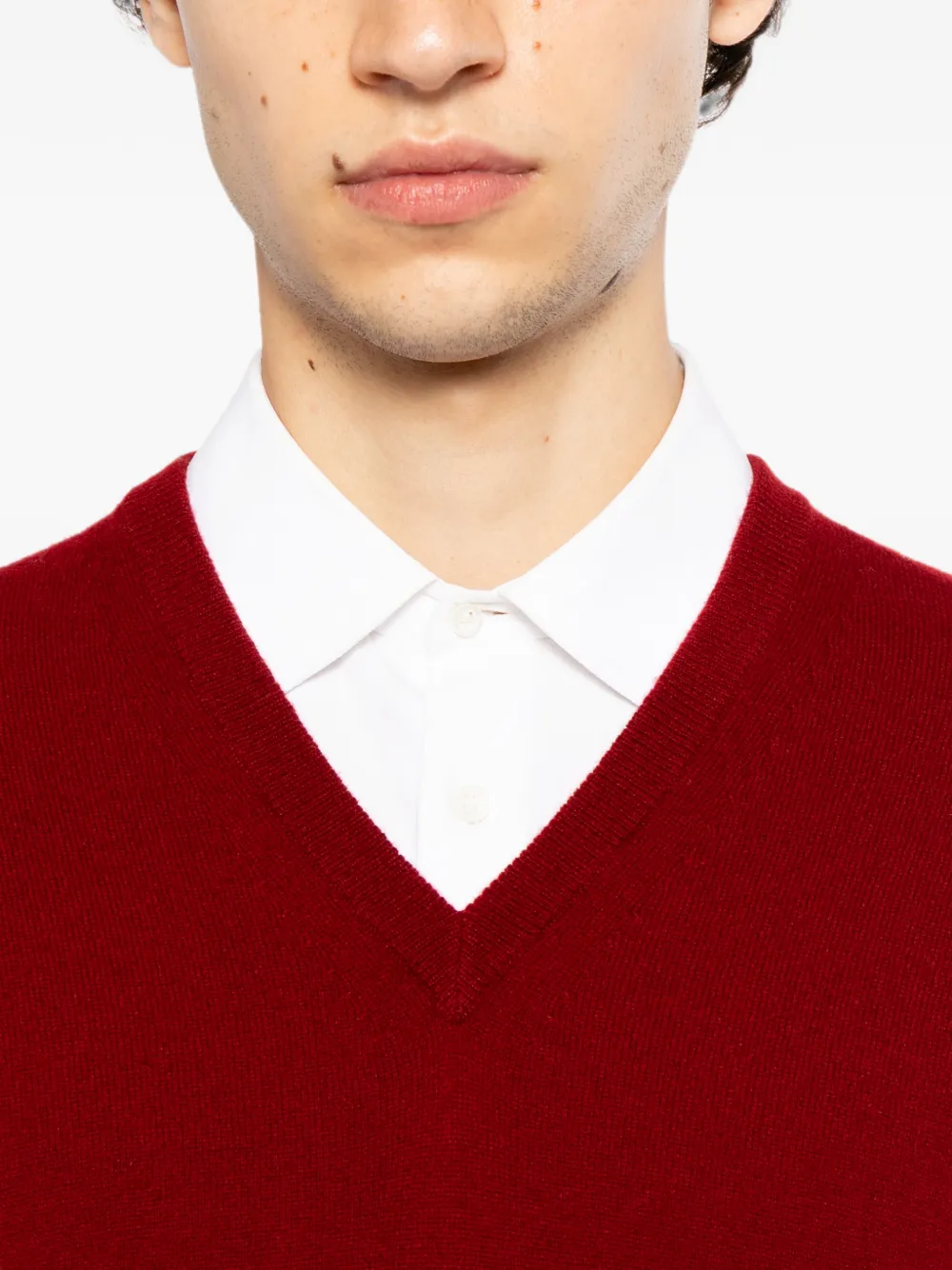 N.Peal Burlington trui Rood
