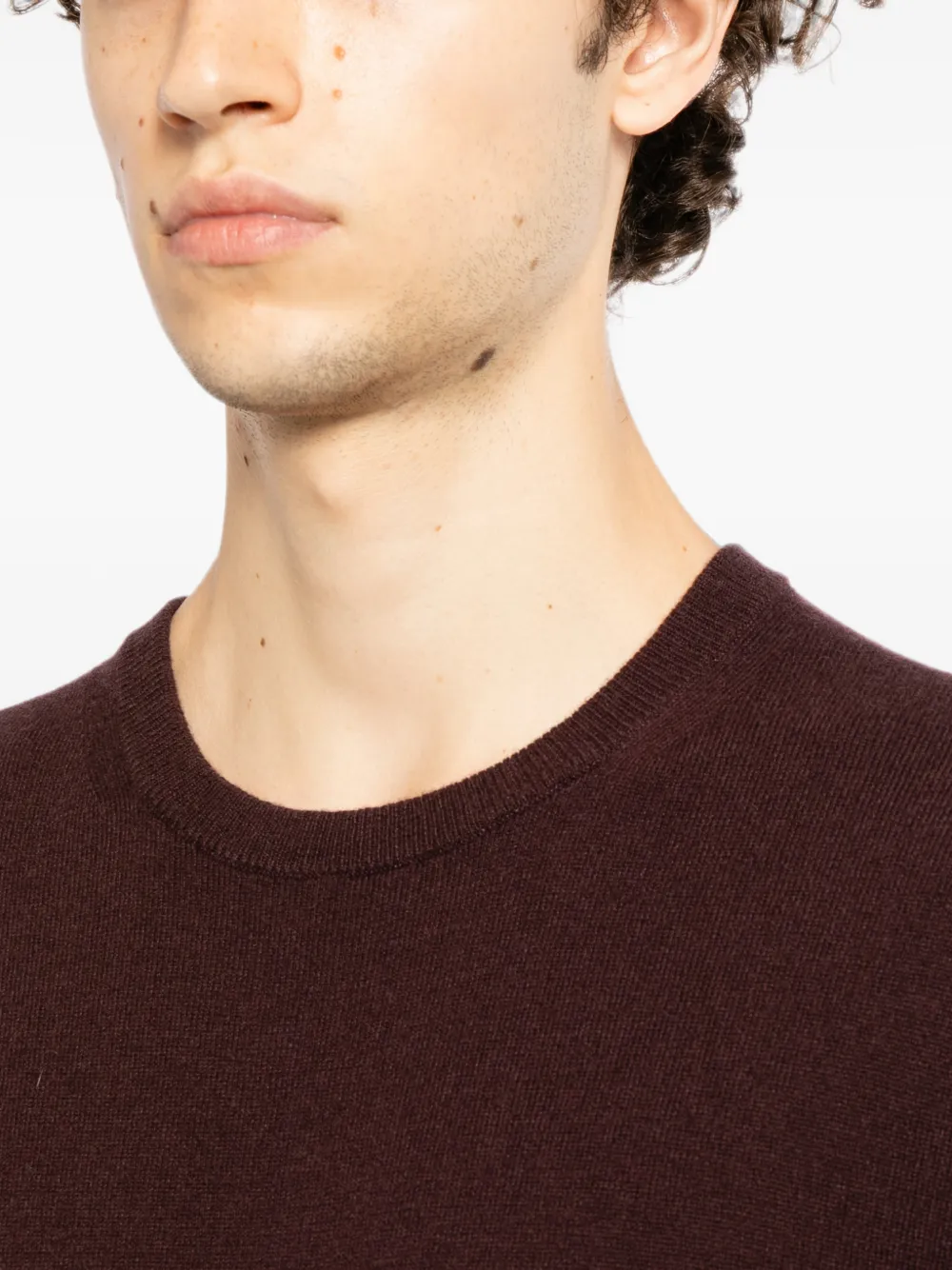 N.Peal Oxford trui Bruin
