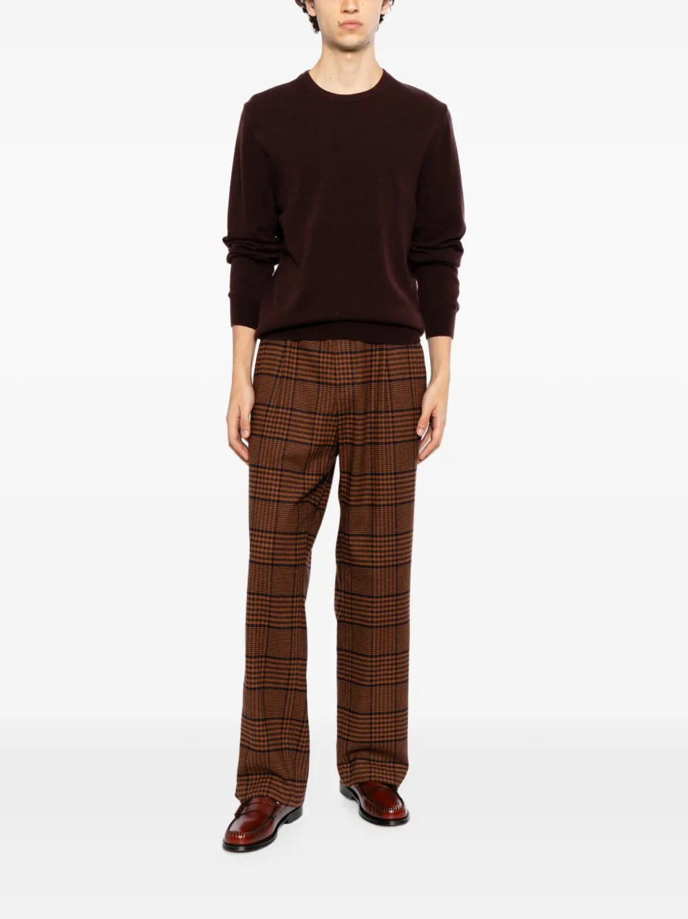 N.Peal Oxford trui Bruin
