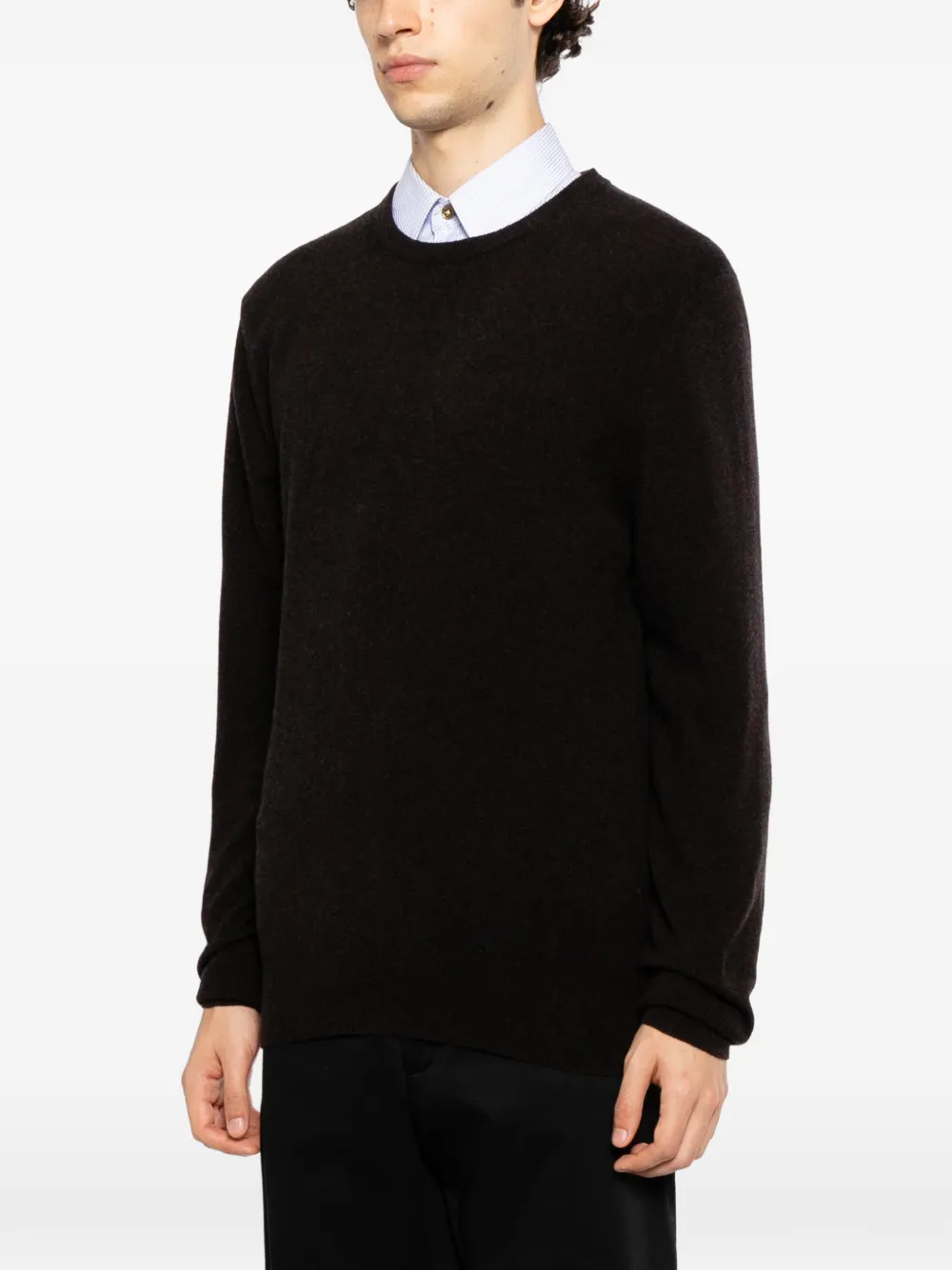 N.Peal Oxford trui Bruin