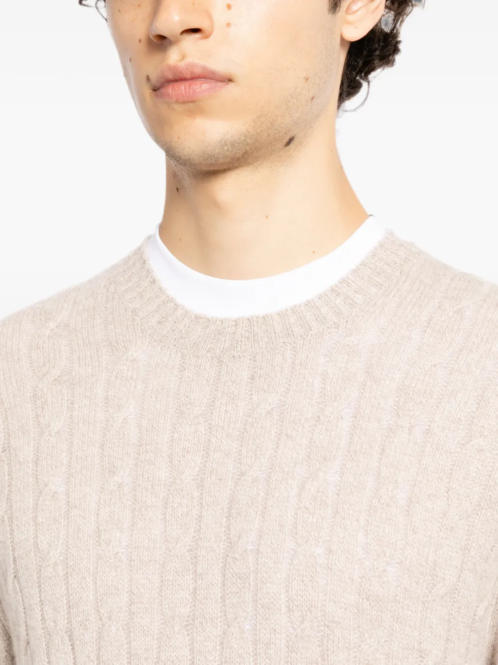 N.Peal Thames trui Beige