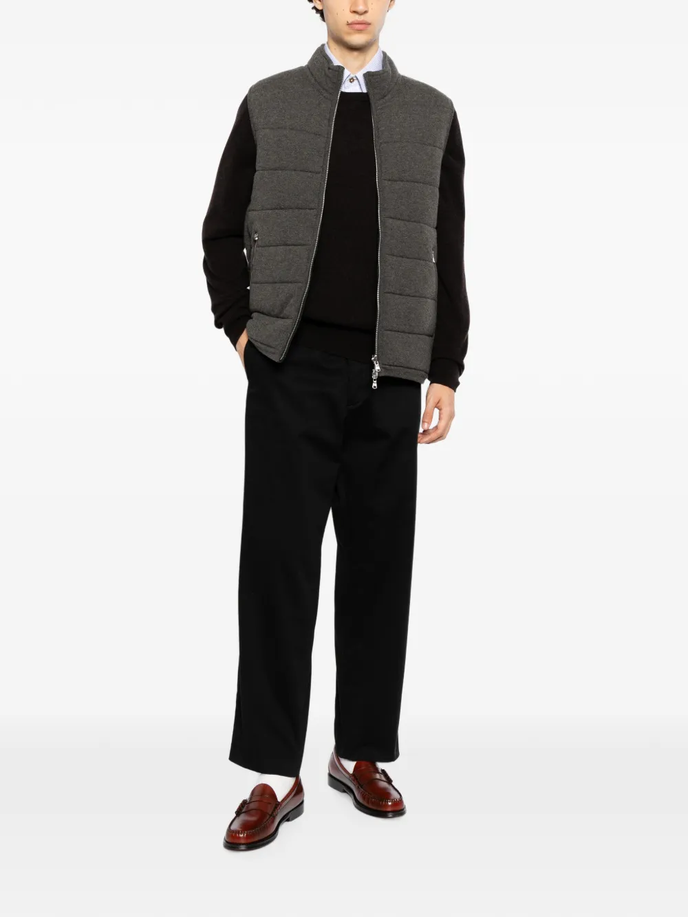 N.Peal Mall gilet Grijs