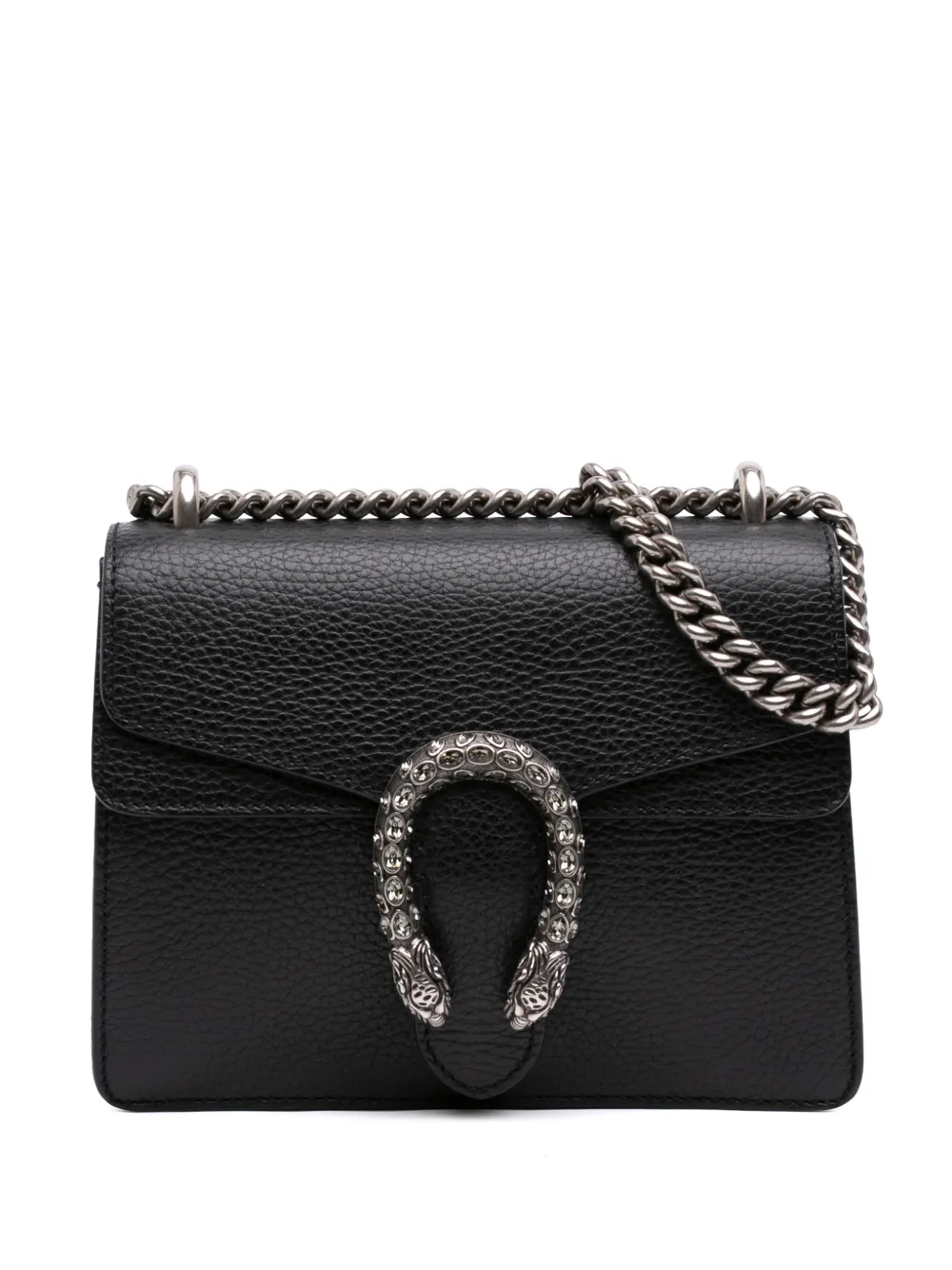 Gucci Pre-Owned 2016-2026 Small Calfskin Dionysus crossbody bag - Nero