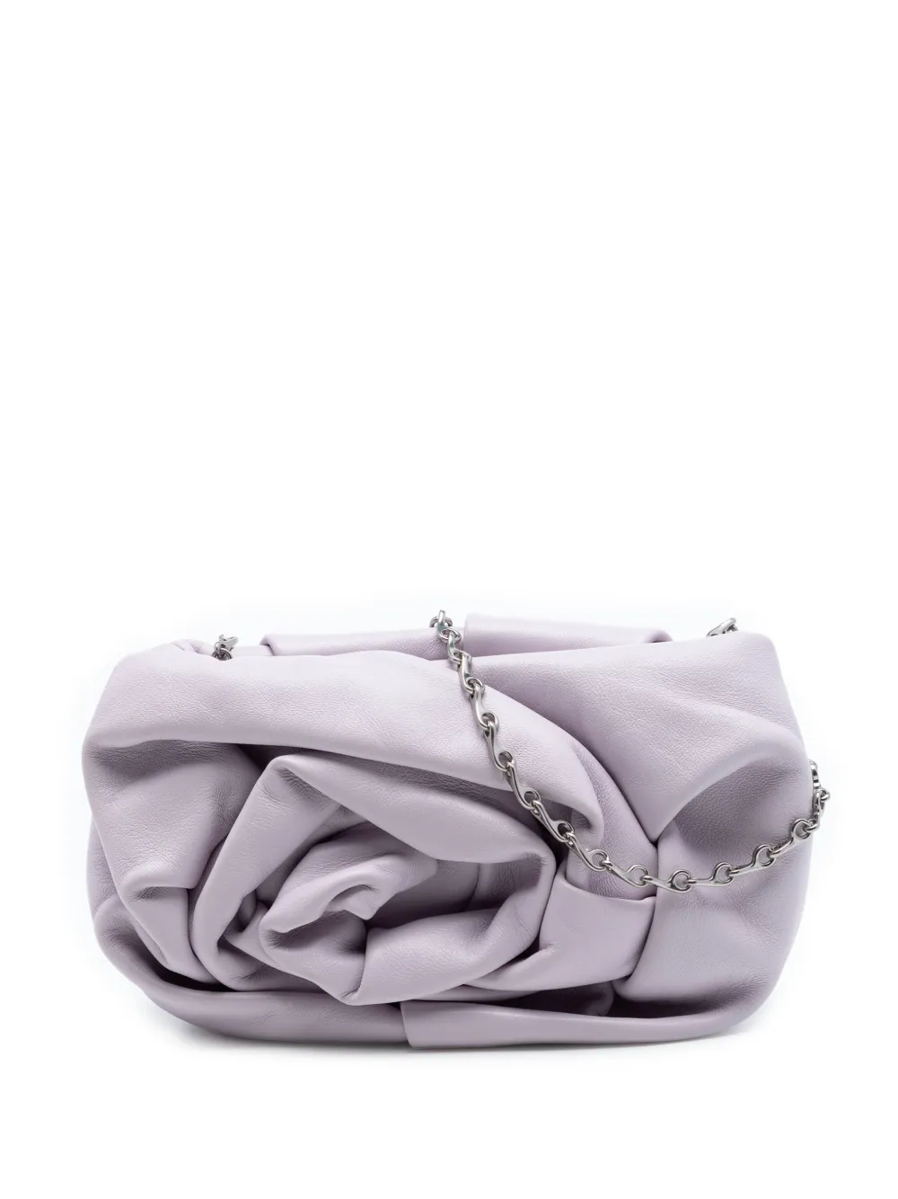 Burberry Pre-Owned 2018-2026 Lambskin Rose Chain Clutch crossbody bag - Viola
