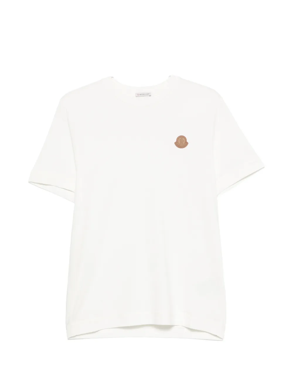Moncler logo-patch T-shirt | blanco | Image 1