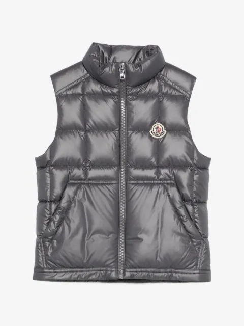 Moncler Enfant Gilet con applicazione