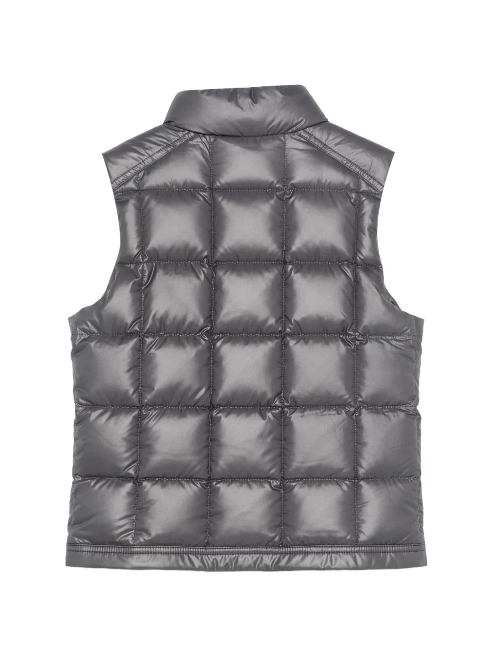 Moncler Enfant Bodywarmer met logopatch Grijs