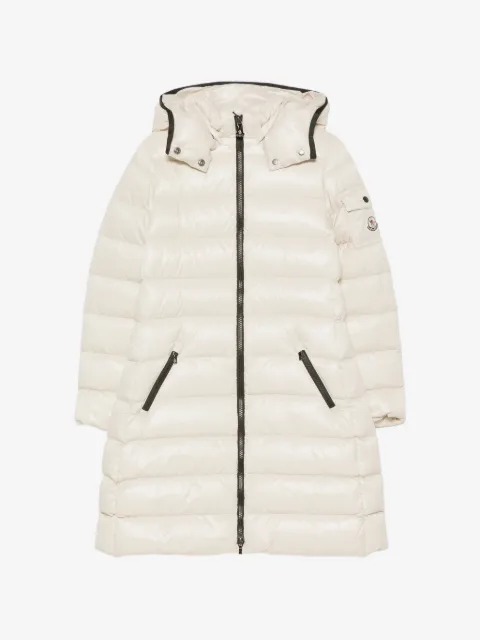 Moncler Enfant معطف مبطن بهودي