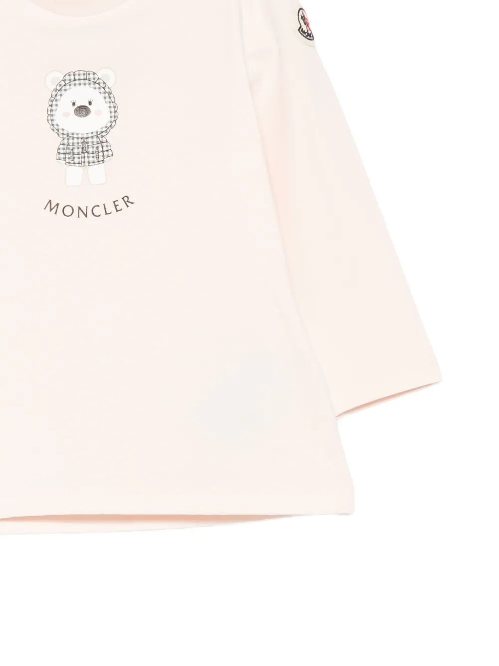 Moncler Enfant T-shirt met lange mouwen Roze